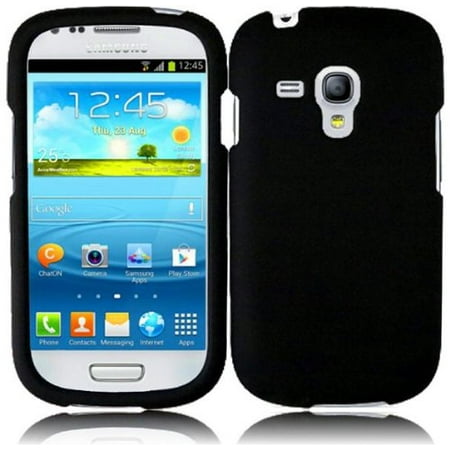 Hard Rubberized Case for Samsung Galaxy S3 Mini i8190 - (Samsung Galaxy S3 Mini Best Price)