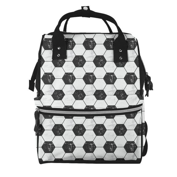 Defioc Soccer for Baby Diaper Bag Backpack - Baby Bag for Boys & Girls - Diaper Backpack - Large Travel Diaper Bags- Baby Registry Search & Shower Gifts