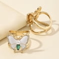thumbnail image 3 of Anillo para bufanda con mariposa de diamantes de imitación, clip para corbata de camiseta de mujer, chal, bufandas de seda, soporte para anillos, broche, hebilla deslizante, accesorios de ropa, 3 of 8