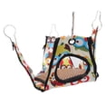thumbnail image 4 of Canvas Hammock with Changing Pad, Zipper Design, Easy Access for Small Animals Like Rat, Guinea Pig, Ferret, Chinchilla, 4 Hooks Included, 4 of 7