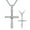 C, variant on AOBOCO Cross Necklace for Men Women Sterling Silver Jesus Pendant Crucifix Cross Necklace for Christians Gift