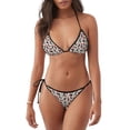 thumbnail image 1 of Fotbe Christmas Cat Traje de Baño para Mujer de Dos Piezas – Bikini Sexy de Tirantes Tipo Halter con Diseño Triangular, 1 of 6