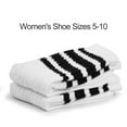 thumbnail image 3 of G&Y Striped Crew Socks for Women, Stretchy Casual Athletic Retro Novelty Socks, 3Pairs, Set 1, 3 of 7