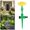Yellow, variant on Adjustable Water Sprinklers Sunflower Design for Efficient Outdoor Irrigation and Kids' Garden Hose Sprayer for Summer