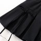 thumbnail image 5 of Odeerbi Niñas de Cintura Alta Falda Plisada Arco Color Sólido Falda Uniforme de La Escuela, 5 of 7