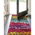thumbnail image 4 of Unique Loom Estrella Collection Area Rug - Madrid (2' 7" x 10' Runner Multi/Cream), 4 of 7