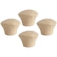 thumbnail image 1 of Perilla de tapa de olla de 4 piezas, universal, fácil de instalar, perilla de sujeción de madera con tornillo para olla, 1 of 9