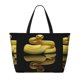 thumbnail image 2 of Easygdp Yellow White-Lipped Pit Viper Bolsa de Viaje de Playa de Gran Capacidad, Bolsa Tote Perfecta para la Playa, Escapadas de Fin de Semana y Viajes, 2 of 7