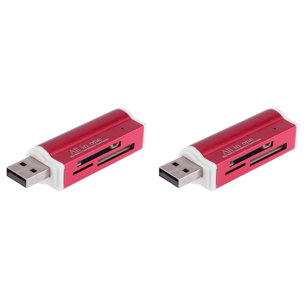 Lector De Tarjetas Multi-formato USB 2.0 - SD, XD, MMC, MS, SDHC, Sin Adaptador