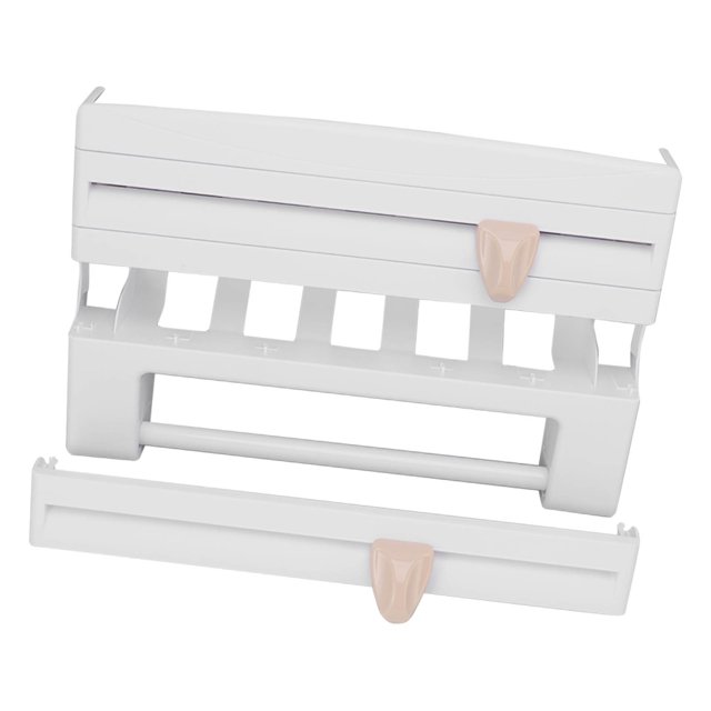 Dispensador de Envolta de Plástico Con Cortador, Cortador de Película Adhesiva Para Para Montaje en Pared Saran Envolta Dispensador de Envolta de Pláshico Con