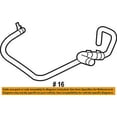 thumbnail image 2 of CHRYSLER OEM Radiator-Return Hose 55038133AC, 2 of 2