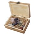 thumbnail image 3 of Piedra de cristal de energía, kit de cristales curativos, juego de piedras curativas de péndulo, colgante de péndulo, estética elegante, 3 of 12