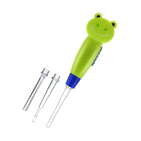 5in1 Cartoon LED Flashlight Ear-pick Earwax Removal Kit Tool for Adult Children