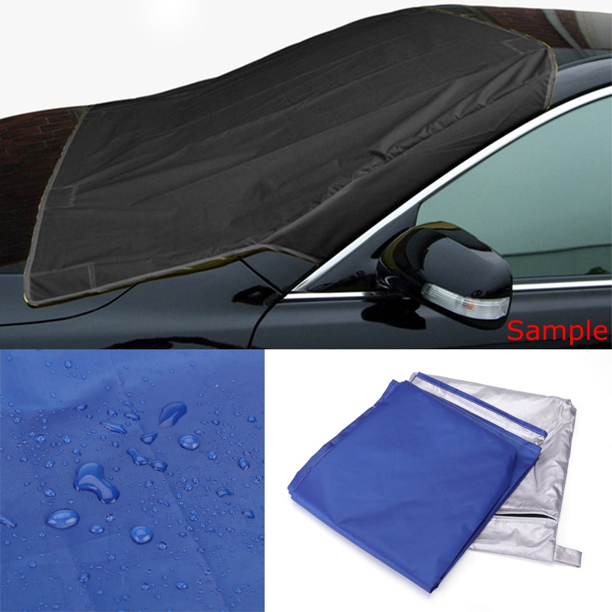 1* Car Magnetic Windshield Windscreen Cover Snow Ice Frost Wind Winter Protector 