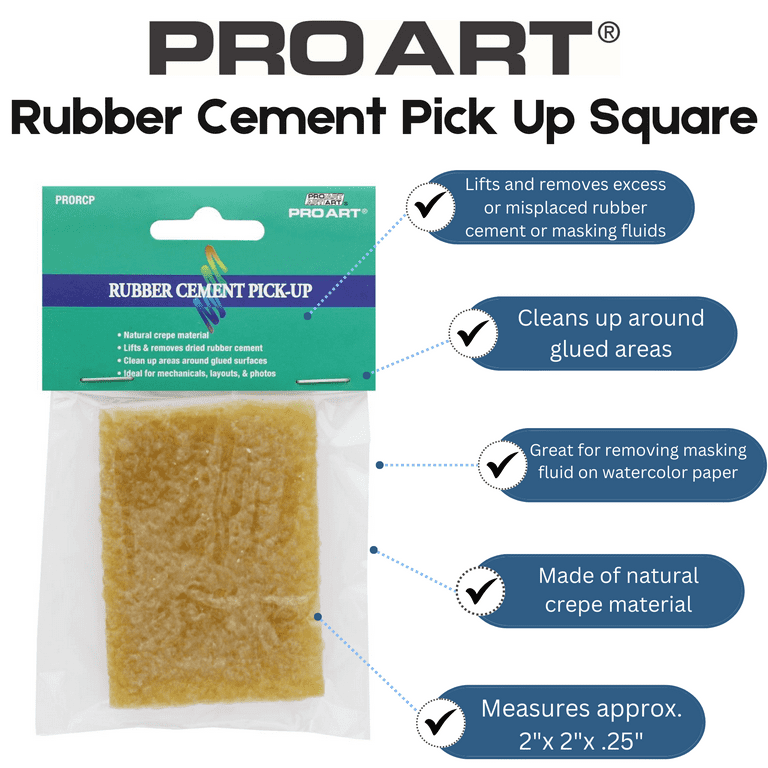 Crepe Rubber Cement Pickup, BLICK Art Materials
