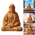 thumbnail image 2 of Sacred Heart Statue Decorative Figure Inspirational Catholic Ornament for Home or Entryway Décor Blessing, 2 of 8