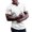 White, variant on NinXxx Men's Spring Summer V Neck Solid Short Sleeve Casual Tee Army Green M