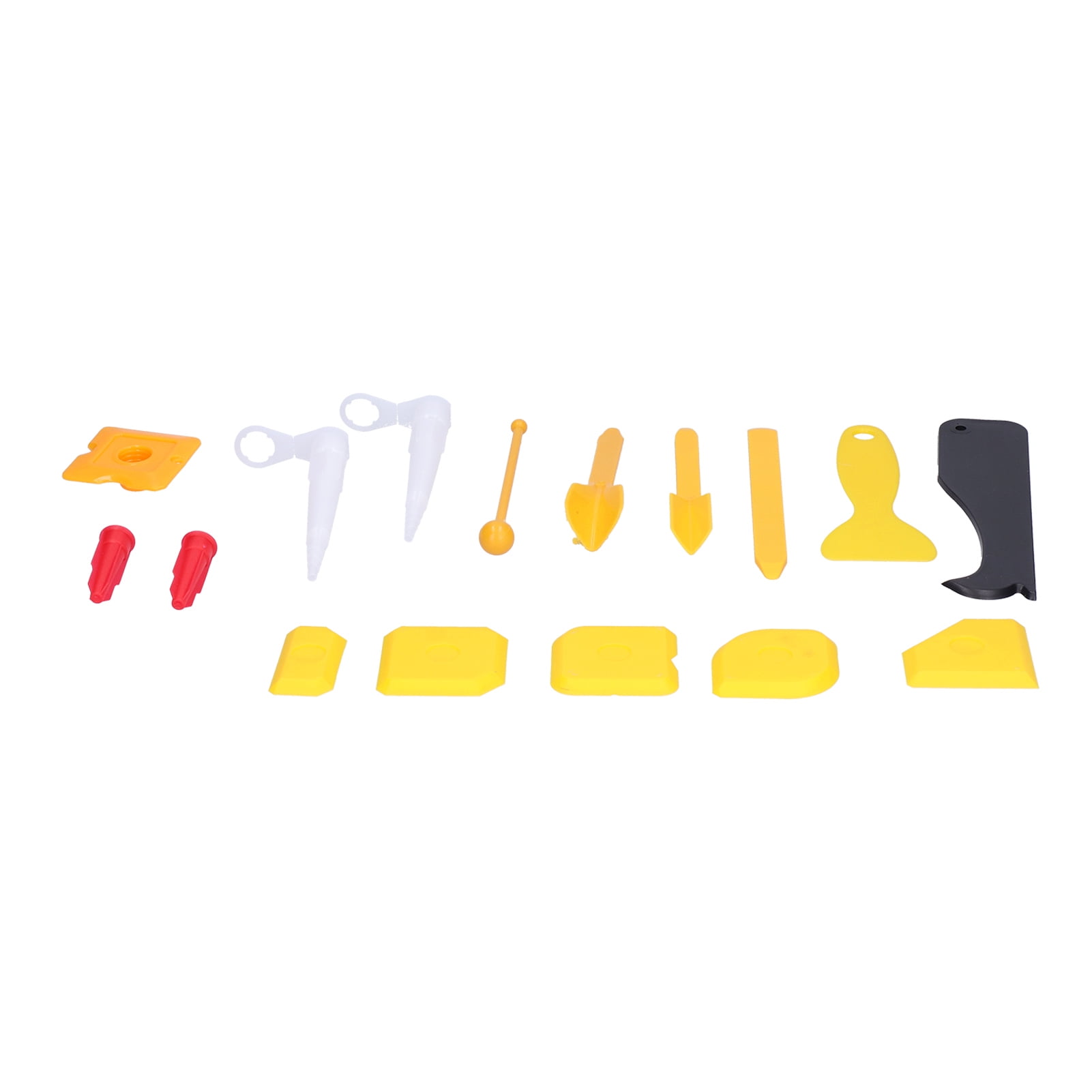 Caulk Remove Tool Set, Caulking Tool Removing Cleaning Caulk Scraper Kit Glue Silicone  For Removing Residual Glue For Repairing Gaps