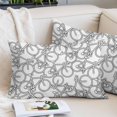 thumbnail image 2 of Bicycles Pillow Protectors with Zipper Standard Size, Modern Simple Hand-drawn Vehicle Art Soft Brushed Microfiber Breathable Throw Pillow Covers, Decorative Pillowcase for Couch Sofa Bedroom 20"x26", 2 of 9