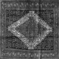 thumbnail image 1 of Ahgly Company Indoor Square Persian Gray Traditional Area Rugs, 5' Square, 1 of 1