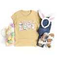 thumbnail image 2 of Mujeres Manga Corta de Verano Tops Pascua Impresa Cuello Redondo, Blusa de Moda Casual para la Primavera, 2 of 4