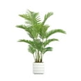 thumbnail image 1 of Vintage Home Artificial Faux Real Touch 77" Tall Real Touch Palm Tree And Fiberstone Planter, 1 of 1