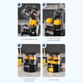Double Head Electric Orange Juicer Squeezer Citrus Juicer Machine with ...