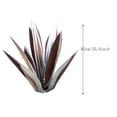 thumbnail image 4 of YATLTE Tequila Rustic Sculpture, DIY Metal Agave Plant Outdoor Garden Statue Decorations, Home Decor Hand Painted Garden Yard Statue, Lawn Ornaments Yard Stakes, 4 of 7