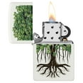 thumbnail image 4 of Zippo Tree Life Texture Print Design White Matte Pocket Lighter, 4 of 6