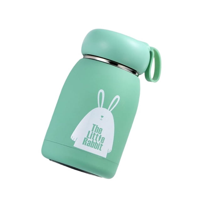 Yuarrent Botella de viaje aislada de 320ml, taza de vacío ligera, taza de agua Universal de gran capacidad, empresa de oficina, artículos para beber Cocina y Comedor Verde/320ML Yuarrent HA065441-01