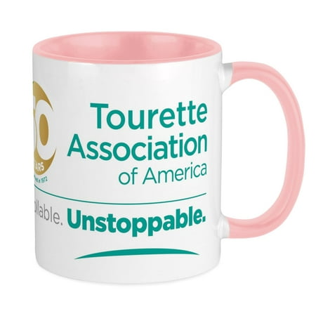 

CafePress - Tourette Association 50Th Anniversary Logo Mugs - Ceramic Coffee Tea Novelty Mug Cup 11 oz