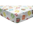 thumbnail image 2 of NoJo CoComelon "Learning is Fun" 2-Piece Toddler Bed Fitted Sheet and Pillow Case Set, Unisex, 2 of 6
