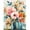 Flower, variant on Flower Paint by Numbers Kits for Adults,Wild Daisy Adult Painting by Number on Canvas for Beginner, DIY Cosmos Watercolor Painting for Gift Home Decor Relax40 x 50 cm (without frame),Flower2