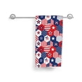 thumbnail image 3 of KLL American Stars2 Ultra Absorbent & Soft Hand Towels for Bath, Hand, Face, Gym and Spa-27.5x16in, 3 of 7