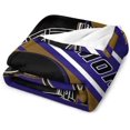 thumbnail image 3 of Blanket for Bed Fans Gifts Football City Winter Summer Fleece Flannel Throw Blankets, 50" x 60", 3 of 6