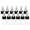 thumbnail image 1 of Uxcell 12Pcs 0.15oz/5ml Botellas Exprimibles, Botellas Dispensadoras Transparentes con Tapas de Rosca, Botella Plástica para Ketchup, Mostaza y Manualidades, 1 of 6