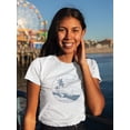 thumbnail image 2 of Longing For Heaven Boat Shaped T-Shirt Women -Image by Shutterstock, Female XX-Large, 2 of 4