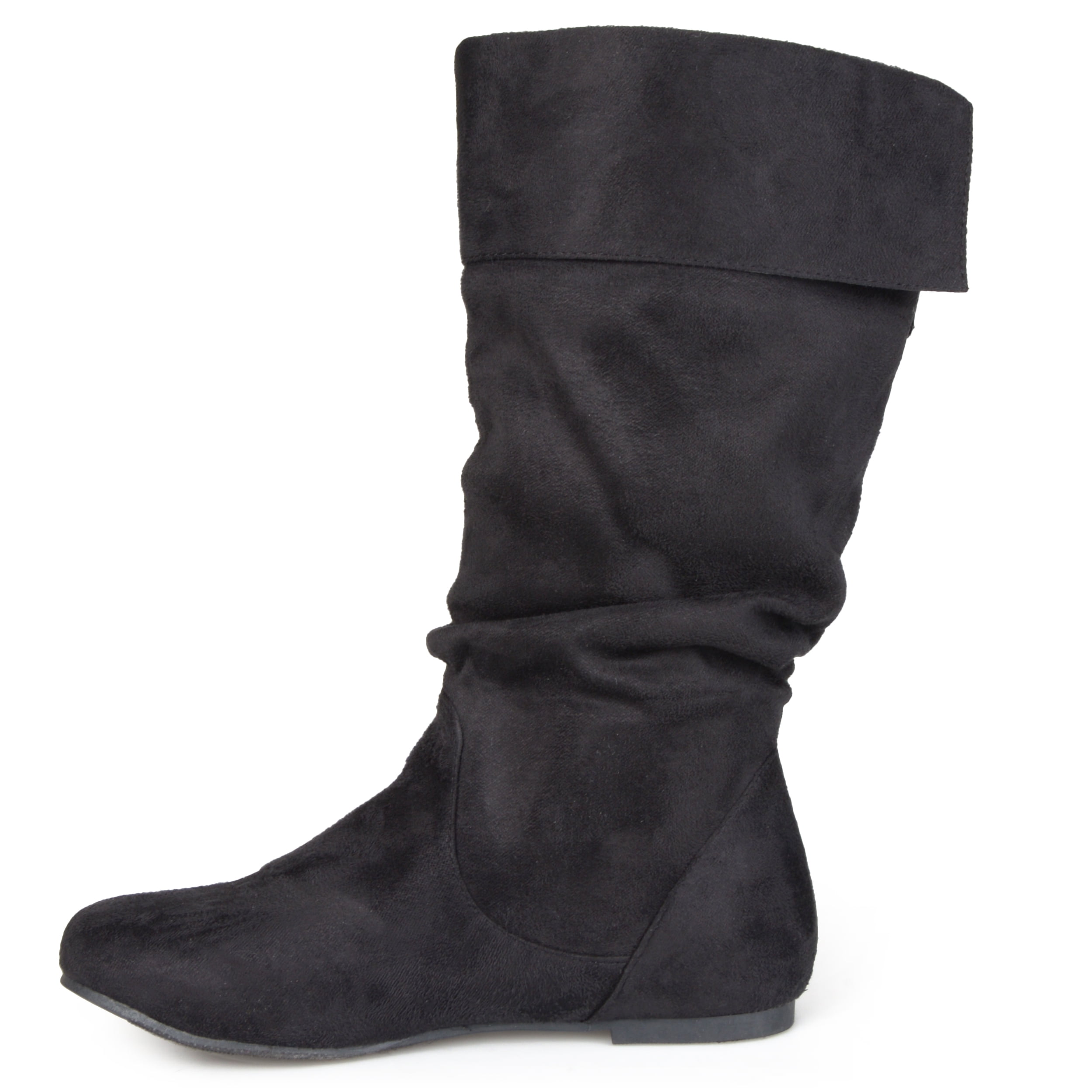 Journee Womens Shelley-3 Round Toe Mid Calf Boots
