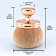 thumbnail image 2 of Brocha de maquillaje corporal DRIPOO, aplicador autobronceador extra grande, 2 of 7
