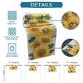 thumbnail image 6 of Sunflower Table Runner 48 Inches, Green Botanical Yellow Floral Summer Bed Runner Dresser Scarves Tabletop for Indoor Outdoor Parties/Ceremony/Banquet, 13" x 48", 6 of 9