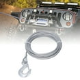 thumbnail image 4 of Winch Stainless Steel Cable, Rustproof Winch Wire Rope 2000LBS Strength Heavy Duty Cuttable  For Electric Power Home, 4 of 8