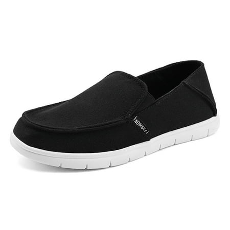 FULORIS Lightweight Walking Shoes Slip On Loafers Shoes Comfort Casual Boat Shoes for Male