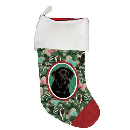 Black Labrador -  Best of Breed Dog Breed Christmas (Santa's Best Christmas Stockings)