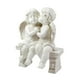 thumbnail image 3 of Estatua de pareja de ángeles, estatua de resina de jardín, decoración del hogar, taburete para sentarse, estatuilla decorativa para amantes, escultura, 3 of 8
