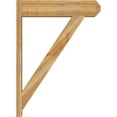thumbnail image 3 of Ekena Millwork 8"W x 32"D x 44"H Traditional Rough Sawn Craftsman Outlooker, Western Red Cedar, 3 of 4