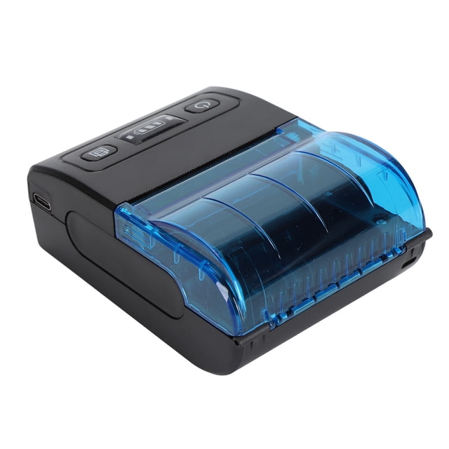 Mobile Thermal Printer, Lightweight 58mm Clear Printing 1500mAh Portable Thermal Receipt Printer for Retail for Restaurant