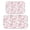 Pioneer Flower Floral Print Pattern, variant on Pioneer Flower Floral Print Pattern Bath Mat Set Of 2,Non-Slip Rug for Bathroom,Kitchen,Bedroom,Entrance, 30x17 and 23.5x15.7 Inches