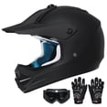 thumbnail image 1 of Casco juvenil Roozo para moto de cross con gafas, certificado DOT, 1 of 5
