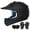 BLACK, variant on Youth Dirt Bike Helmet DOT Certified - Full Face Motorcycle Helmet for Off-Road, ATV, Street Riding, Includes Adjustable Goggles & Protective Gloves