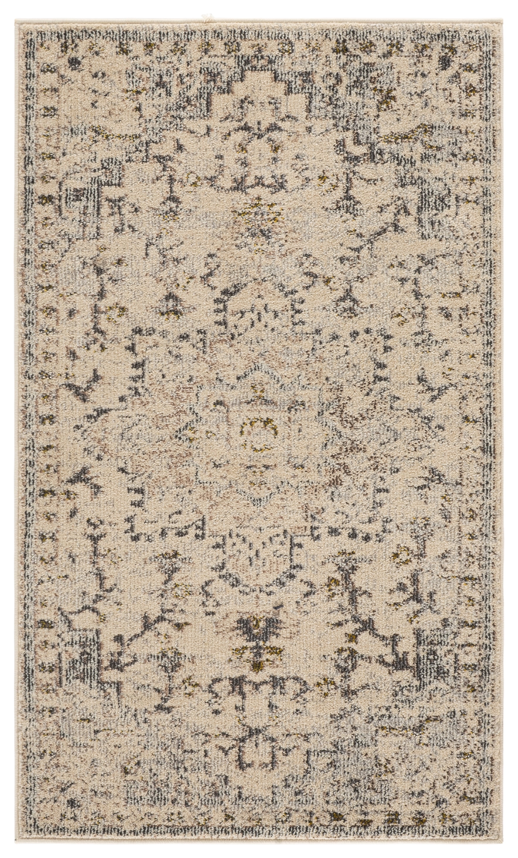 Safavieh Madison Dalia Oriental Area Rug, Ivory/Gray Gold, 4' x 6'
